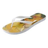 Landschap met House en Ploughma Vincent van Gogh Teenslippers (Schuin)