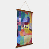 Landschap met kamelen, Paul Klee Hangend Wandkleed (Gebogen)