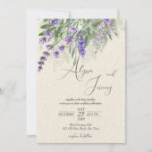 landschap met lavenaarsreligie QR RSVP Kaart (Voorkant)