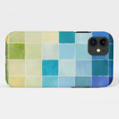Landschap met multigekleurde vierkantjes Case-Mate iPhone case (Achterkant (horizontaal))