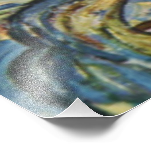 Landschap met Olive Vincent Willem van Gogh Foto Afdruk (Hoek)