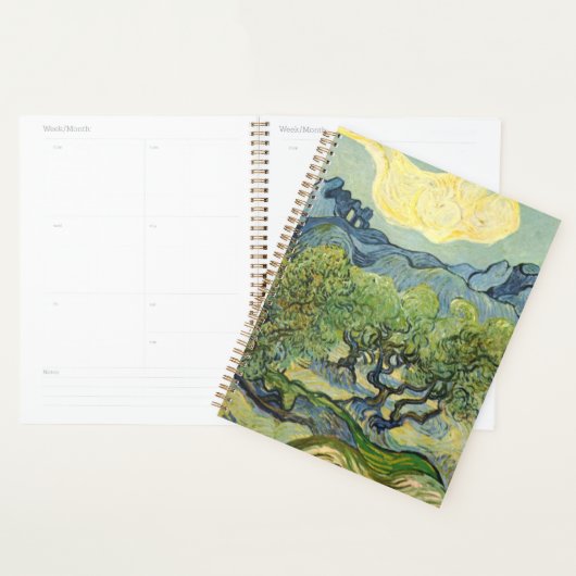 Landschap met Olive Vincent Willem van Gogh Planner (Display)