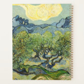 Landschap met Olive Vincent Willem van Gogh Planner (Achterkant)