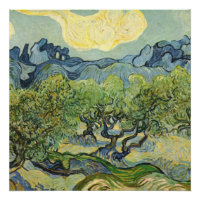 Landschap met Olive Vincent Willem van Gogh Post