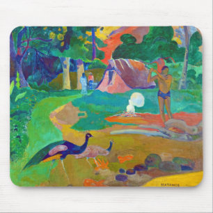 Landschap met pacocks, Gauguin Muismat