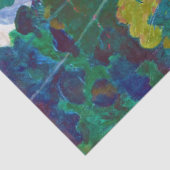 Landschap met pacocks, Gauguin Tissuepapier (Detail)