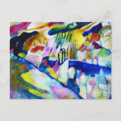 Landschap met Regen door Wassily Kandinsky Briefkaart (Voorkant)