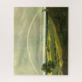 Landschap met regenboog (door Caspar David Friedri Legpuzzel (Verticaal)