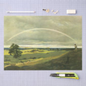 Landschap met regenboog (door Caspar David Friedri Tissuepapier (Craft)