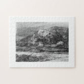 Landschap met Rocky Hills en Stream 1890 William Legpuzzel (Horizontaal)