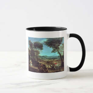 Landschap met St.George en de Draak, c.1610 Mok