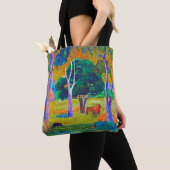 Landschap met varkens en paarden, Gauguin Draagtas (Dichtbij)