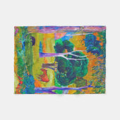 Landschap met varkens en paarden, Gauguin Fleece Deken (Voorkant (Horizontaal))