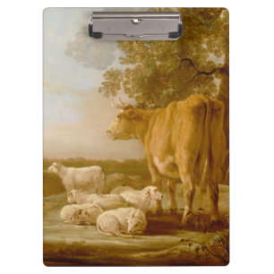 Landschap met vee Aelbert Cuyp Klembord