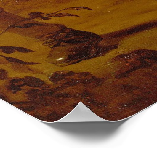 Landschap met vee Aelbert Cuyp Poster (Hoek)