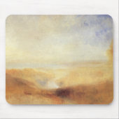 Landschap met verre rivierbaai van Joseph Turner Muismat (Voorkant)