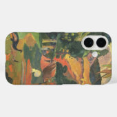 Landschap met voetgangers door Paul Gauguin Case-Mate iPhone Case (Achterkant (horizontaal))