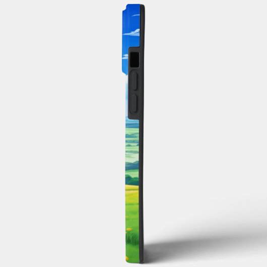 Landschap met wolken en bomen Case-Mate iPhone case (Achterkant / Links)