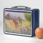 Landschap Metalen Lunch Box (In situ)
