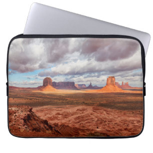 Landschap Monumentvallei, AZ Laptop Sleeve