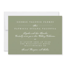 Landschap Moss Green Formal Calligraphy Elegant
