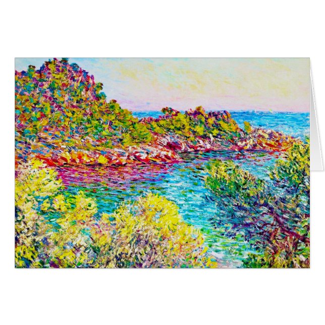 Landschap nabij Montecarlo, 1883 Claude Monet (Voorkant Horizontaal)