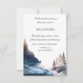 Landschap,Natuur,Bos Bruiloft  Kaart (Voorkant)