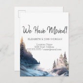 Landschap, Natuur, Bosbeweging Aankondiging (Voorkant / Achterkant)