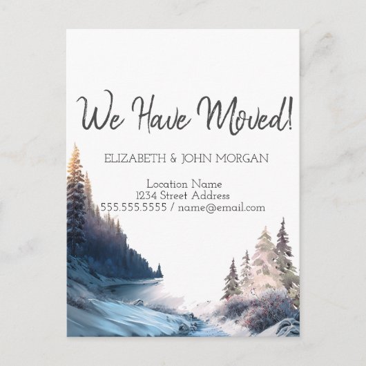 Landschap, Natuur, Bosbeweging Aankondiging (Voorkant)