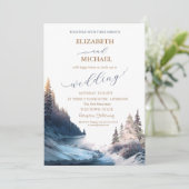 Landschap,Natuur,Bosbouwuitnodiging Kaart (Staand voorkant)