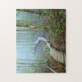  landschap Natuur Forest Jigzaag Puzzle Legpuzzel