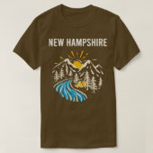 Landschap New Hampshire T-shirt (Design voorkant)