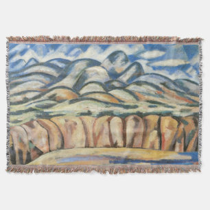 Landschap, New Mexico door Marsden Hartley, Fijne Deken