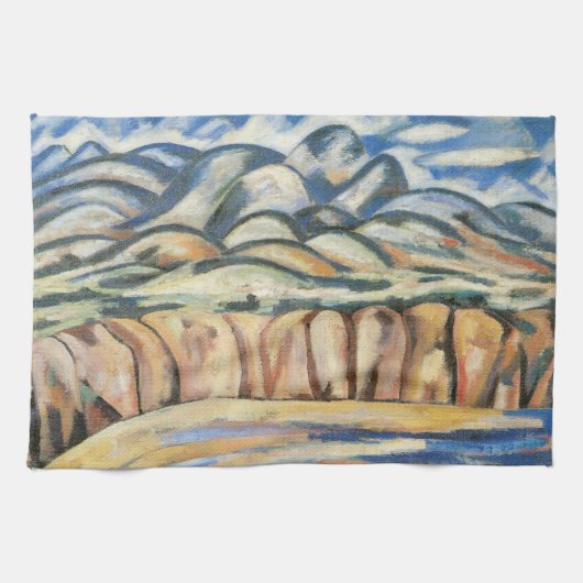 Landschap, New Mexico door Marsden Hartley, Fine A Theedoek (Horizontaal)