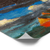 Landschap, Noord-Friesland | Emil Nolde | Poster (Hoek)