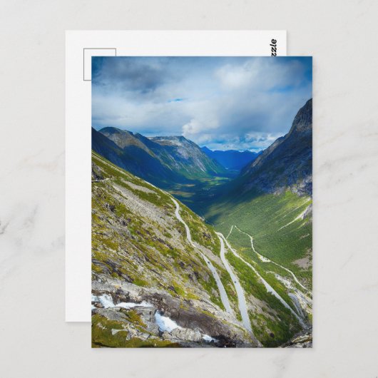 Landschap Noorwegen Briefkaart (Voorkant / Achterkant)