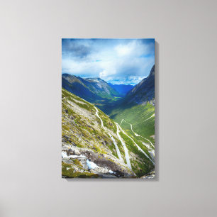 Landschap Noorwegen Canvas Afdruk