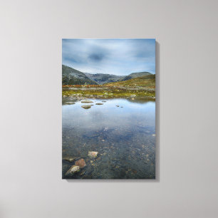 Landschap Noorwegen Canvas Afdruk