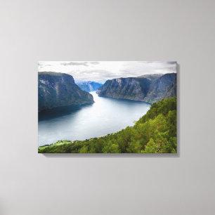 Landschap Noorwegen Canvas Afdruk