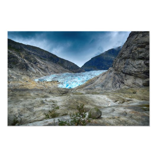 Landschap Noorwegen Foto Afdruk (Voorkant)