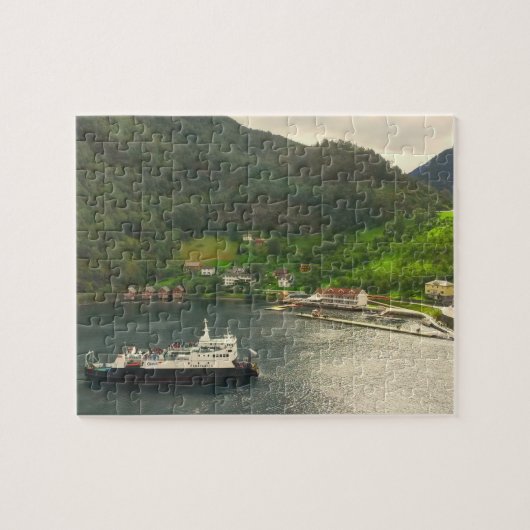 Landschap Noorwegen Legpuzzel (Horizontaal)