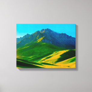 Landschap Nr. 17, Landschap Serie Canvasprint Canvas Afdruk