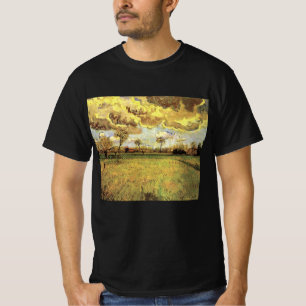 Landschap onder een stormachtige hemel door Vincen T-shirt