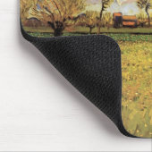 Landschap onder een Stormy Sky van Vincent van Gog Muismat (Hoek)