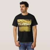 Landschap onder een Stormy Sky van Vincent van Gog T-shirt (Voorkant volledig)