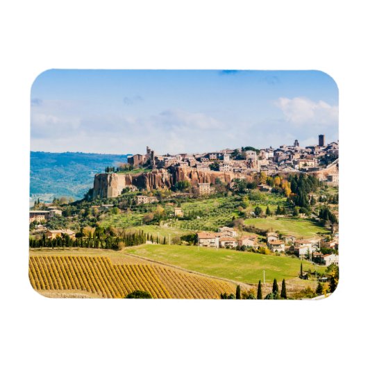 Landschap over Orvieto Magneet (Horizontaal)