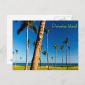 Landschap Paradise Briefkaart (Voorkant / Achterkant)