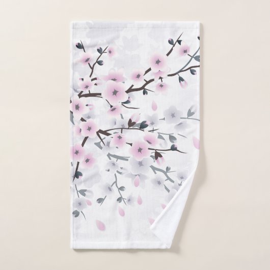 Landschap Pastel Cherry Blossom Handdoek (Handdoek)