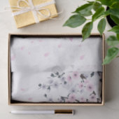 Landschap Pastel Cherry Blossom Tissuepapier (Geschenk)