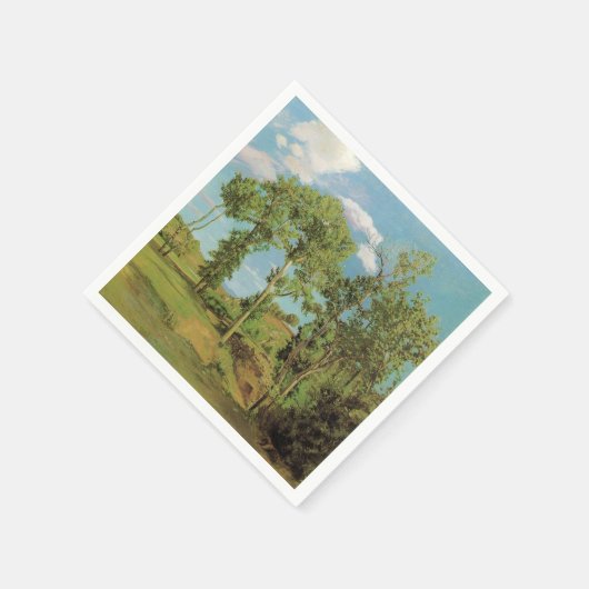 Landschap Paysage Frederic Bazille Impressionist Servet (Hoek)